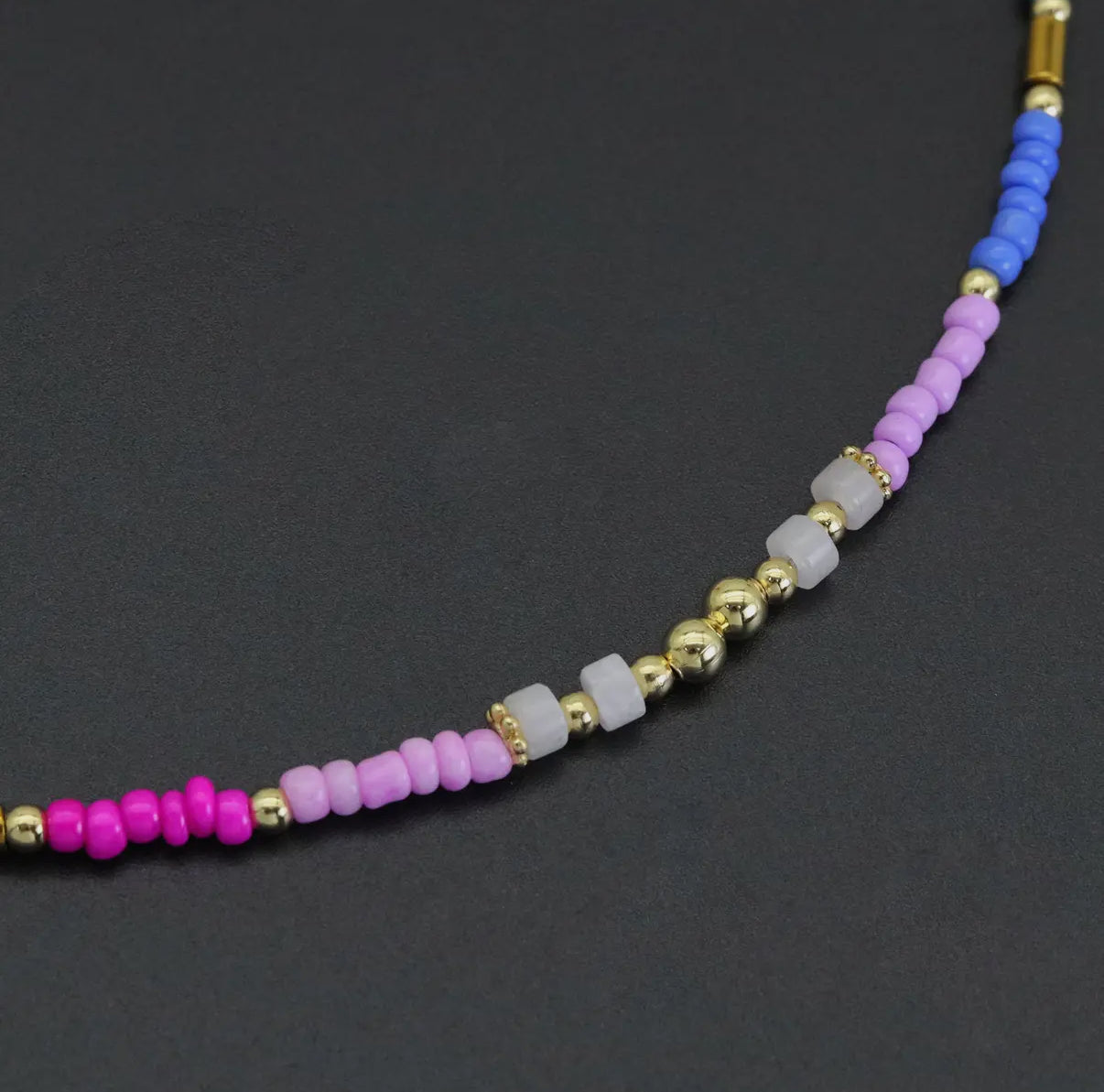 Multicolor Bead Necklace