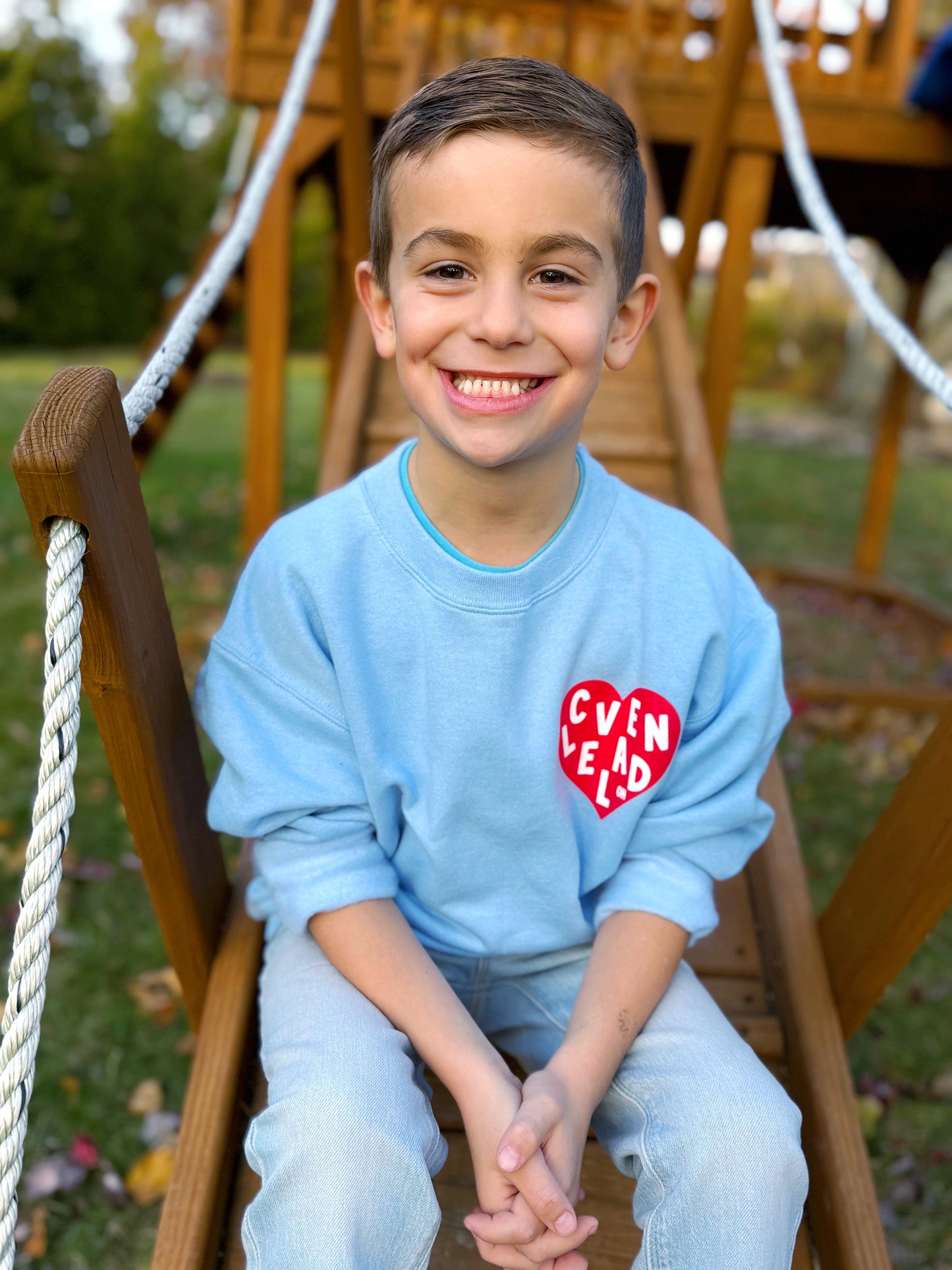 Cleveland Heart Youth Crewneck