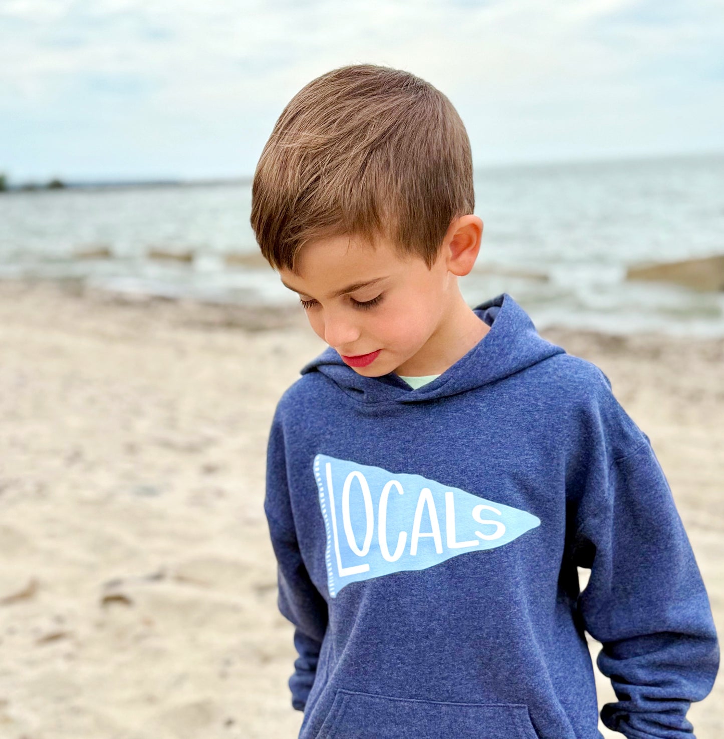 “Locals" Flag Youth Hoodie