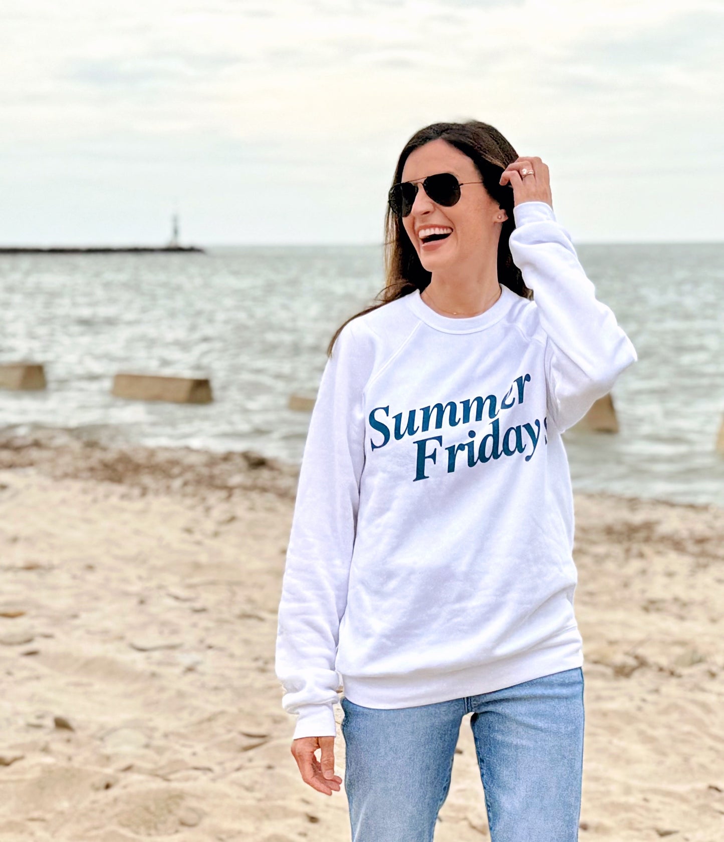 Summer Fridays Unisex Crewneck Sweatshirt