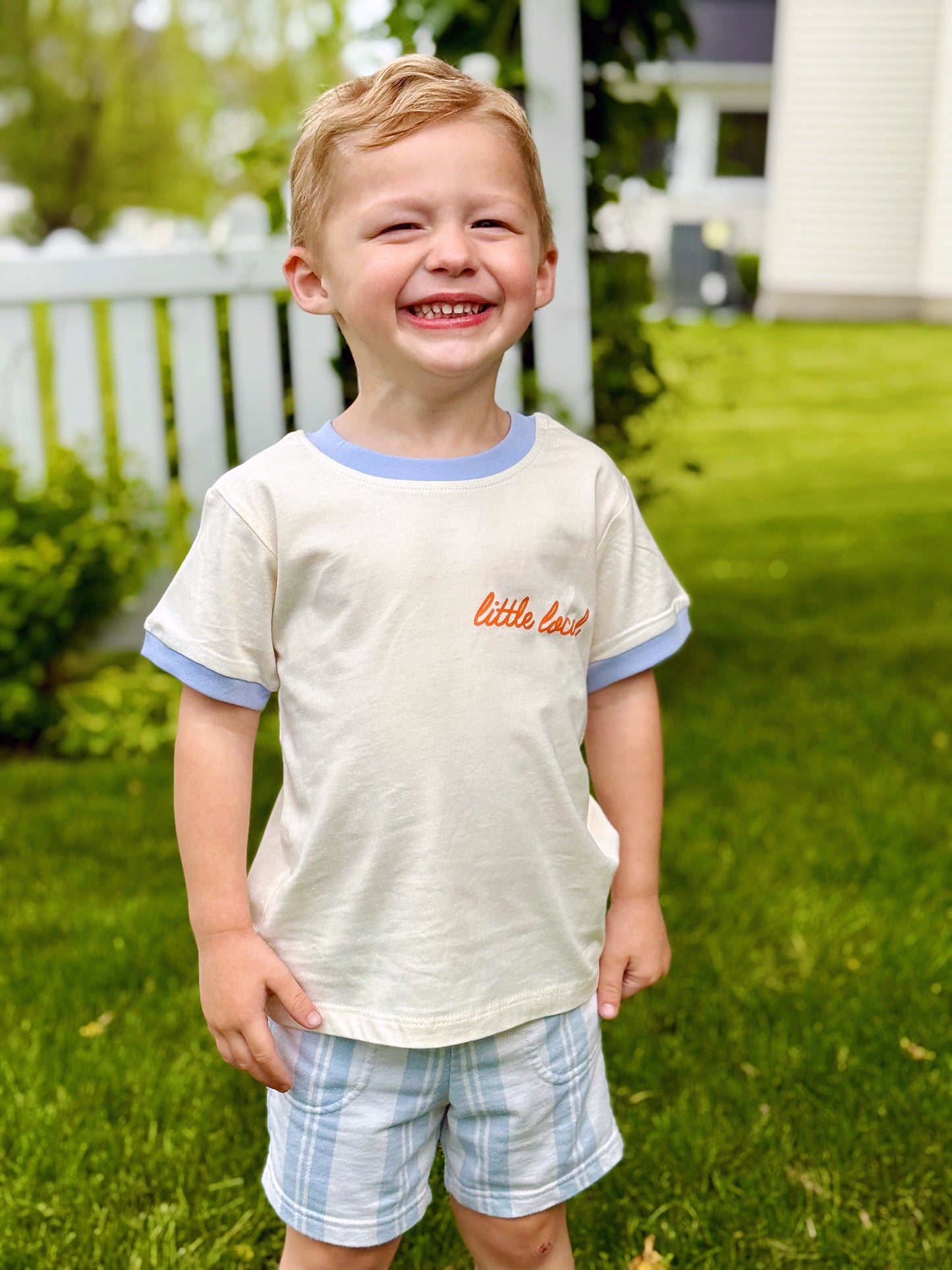 Youth “Little Local” Ringer T-Shirt