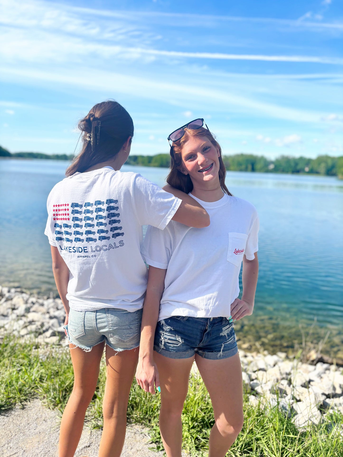 Wagon Flag Adult T-Shirt