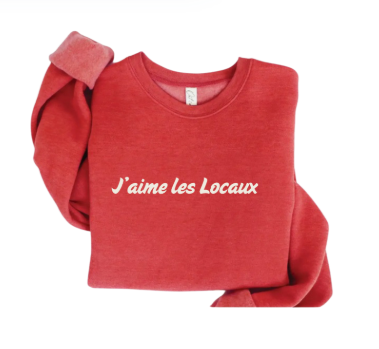J'Aime Adult Crewneck