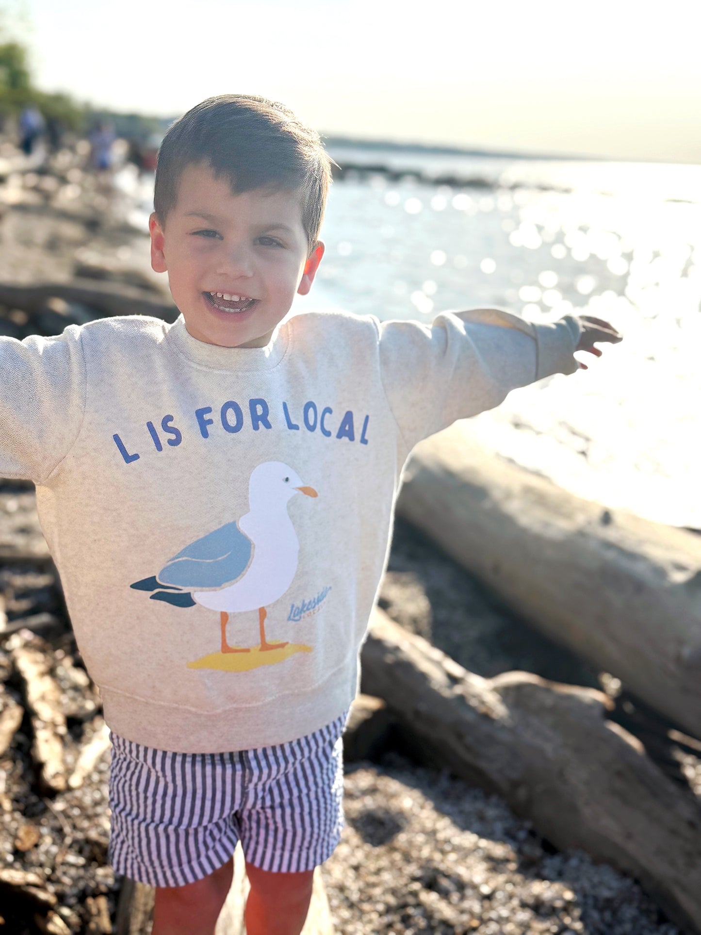 Seagull Youth Crewneck