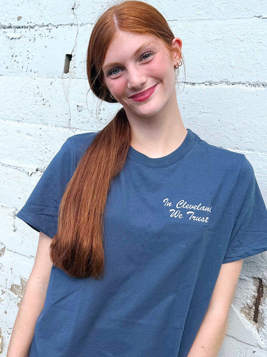 “In Cleveland We Trust” Boxy Tee