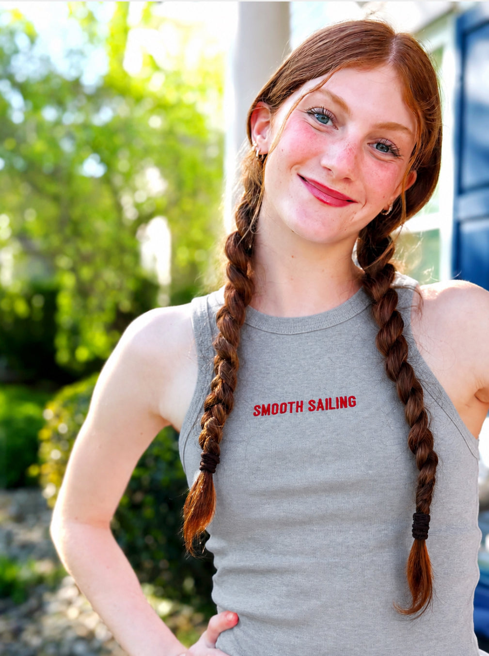 Women's Smooth Sailing Cropped Tank