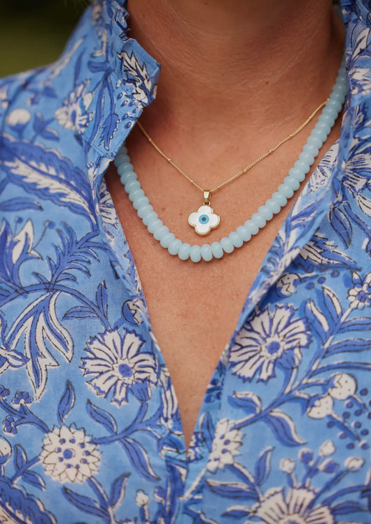 Aqua Candy Necklace