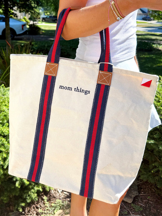 “Mom Things” Tote