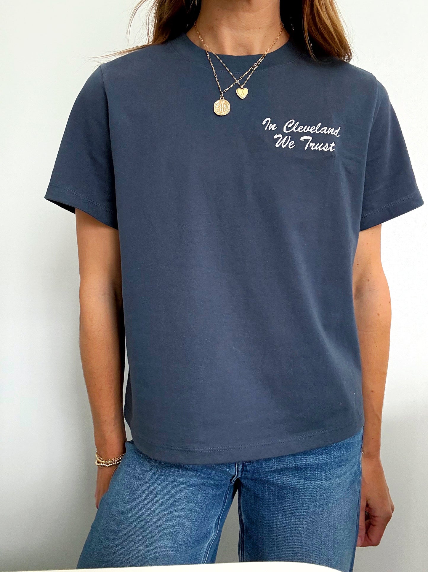 “In Cleveland We Trust” Boxy Tee