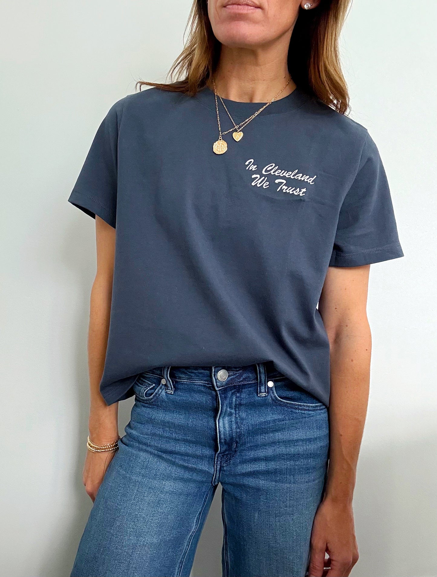 “In Cleveland We Trust” Boxy Tee