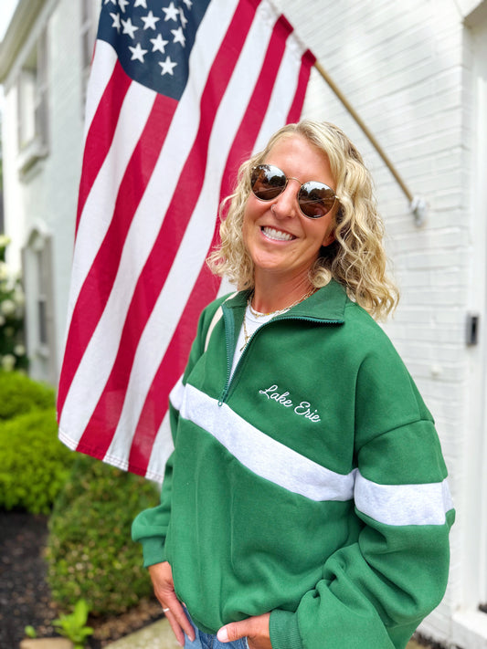 Lake Erie Adult Quarter Zip